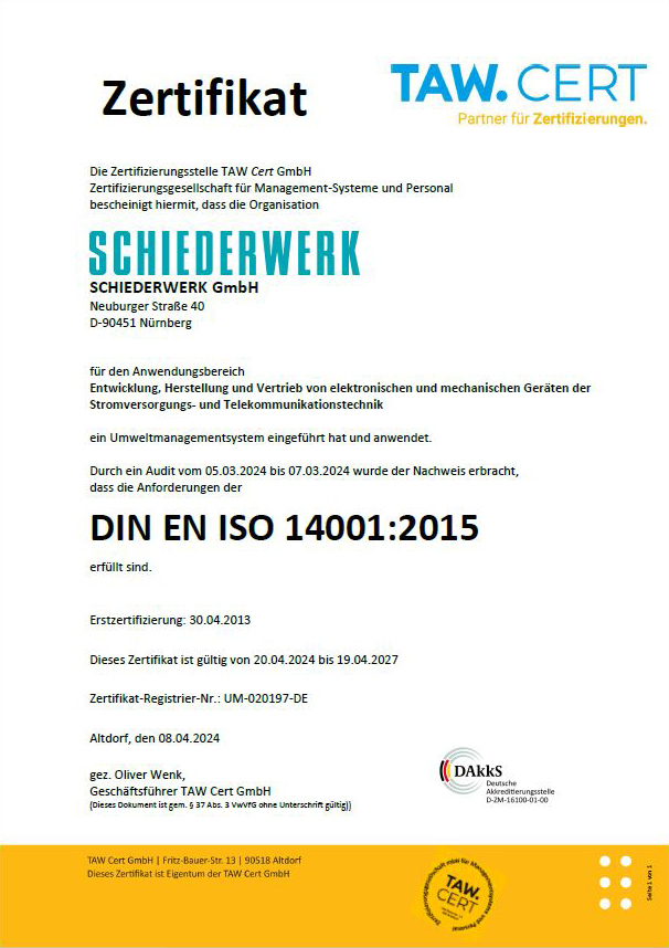DIN-EN-ISO-14001-Zertifikat-Schiederwerk